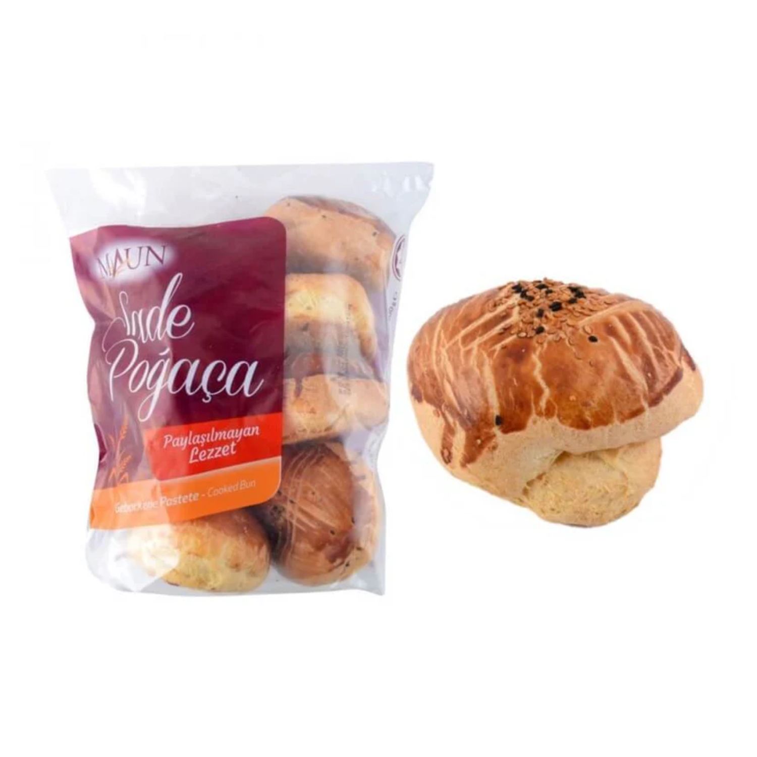 Maun Plain Pogaca 8pcs 